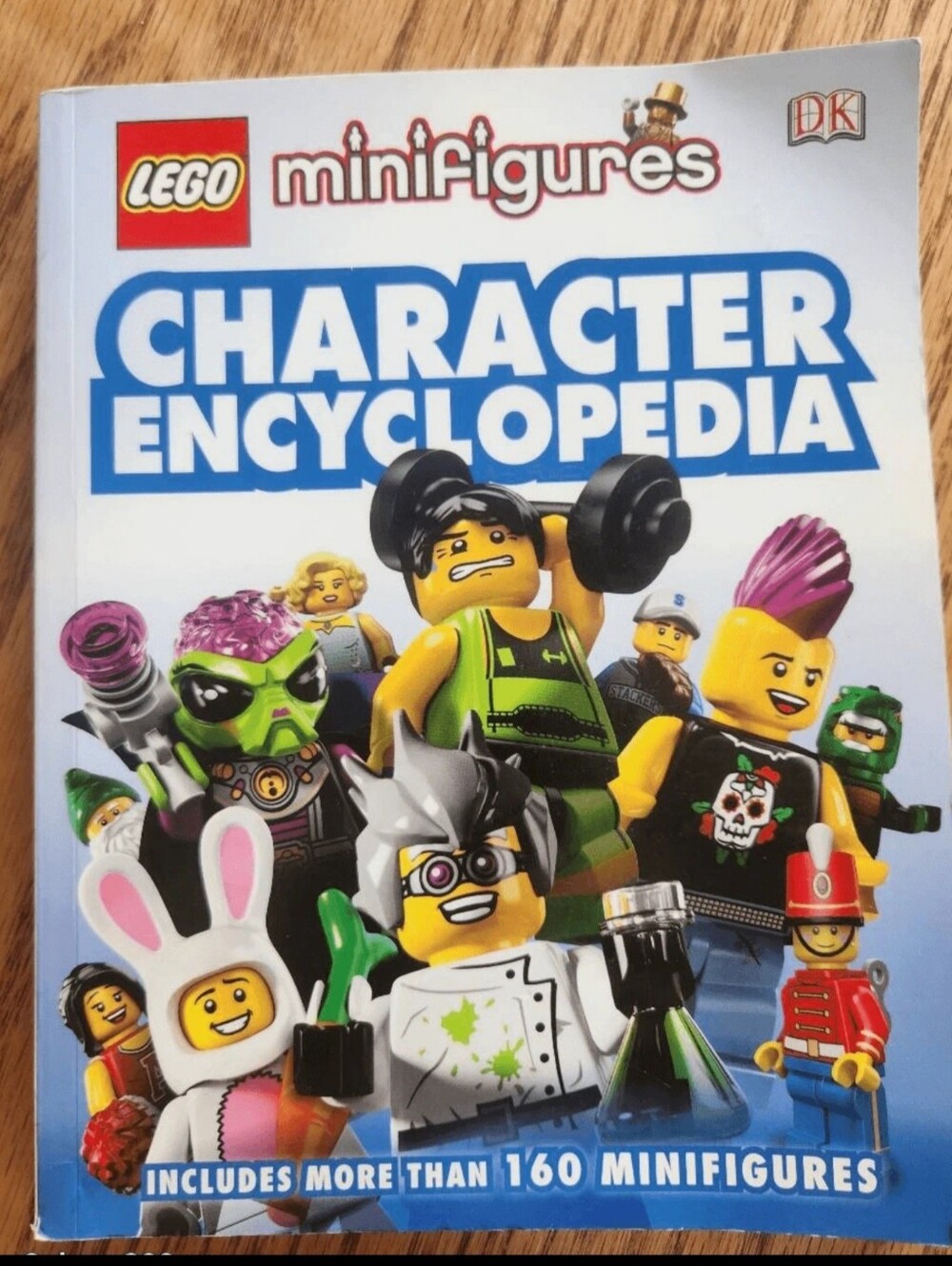 Lego Minifigures Character Encyclopedia - Blue & White Cover